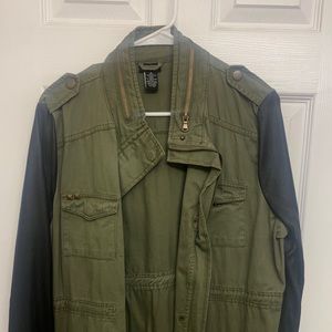 Olive green women’s jacket